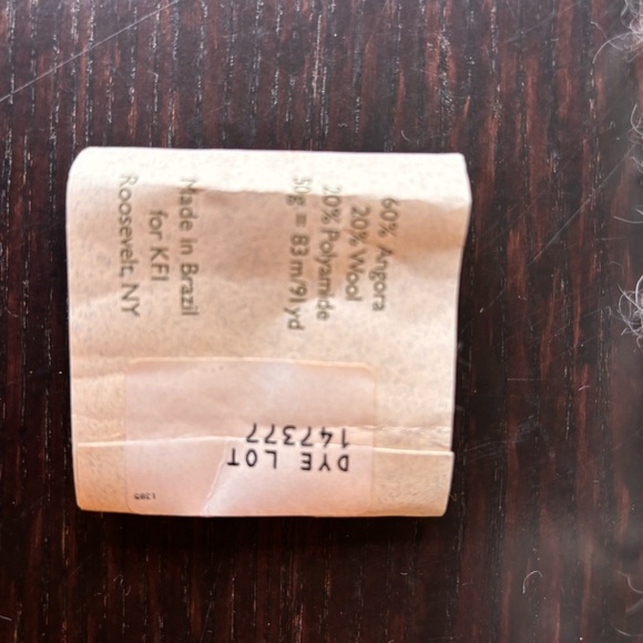 Angora Elizabeth Lavold Angora wool yarn lot bundle of four - Picture 4 of 4